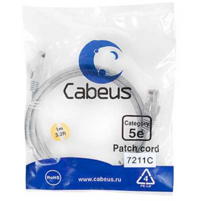 Cabeus PC-UTP-RJ45-CAT.5E-1M