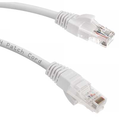 патч-корд Cabeus PC-UTP-RJ45-CAT.5E-2M-WH-LSZH