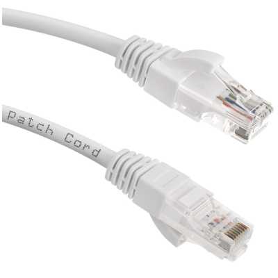 патч-корд Cabeus PC-UTP-RJ45-CAT.5E-3M-WH