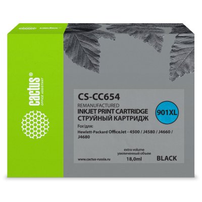 картридж Cactus CS-CC654