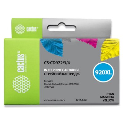 картридж Cactus CS-CD972/3/4