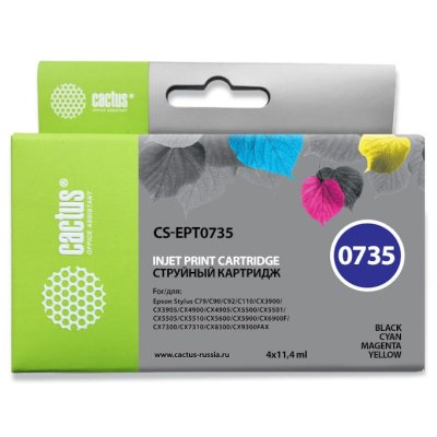 картридж Cactus CS-EPT0735