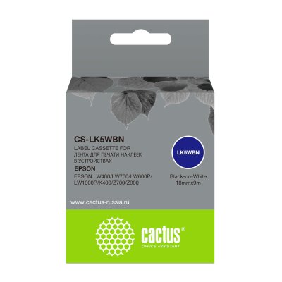 картридж Cactus CS-LK5WBN