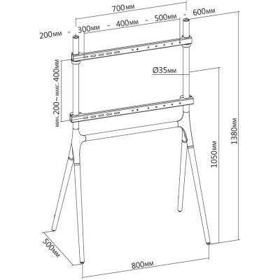 Cactus CS-ST1247BKWN