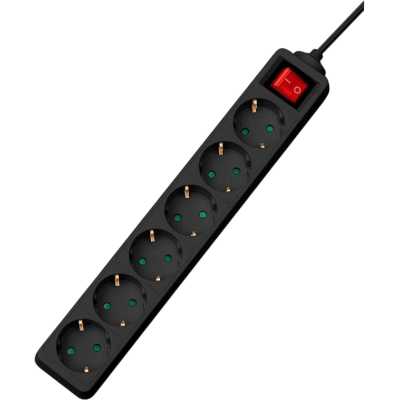 сетевой фильтр CBR CSF SP-6-030M-B Black