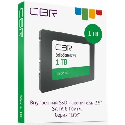 SSD диск CBR Lite 1Tb SSD-001TB-2.5-LT22