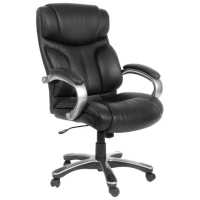 офисное кресло Chairman 435 Black экокожа