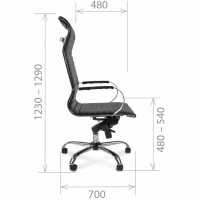 офисное кресло Chairman 710 Black