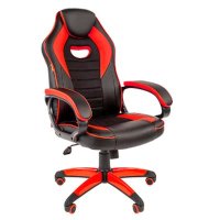игровое кресло Chairman Game 16 Black-Red 7024557