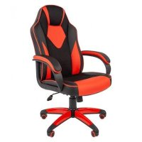 игровое кресло Chairman Game 17 Black-Red 7024560