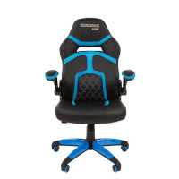 игровое кресло Chairman Game 18 Black-Blue