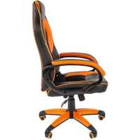 игровое кресло Chairman Game 18 Black/Orange 7051190