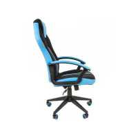 игровое кресло Chairman Game 26 Black-Blue