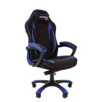игровое кресло Chairman Game 28 Black-Blue