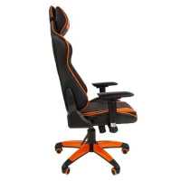 игровое кресло Chairman Game 44 Black-Orange