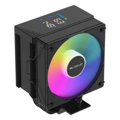 кулер Coolleo CL-B40S-DIG-BK-ARGB-V2
