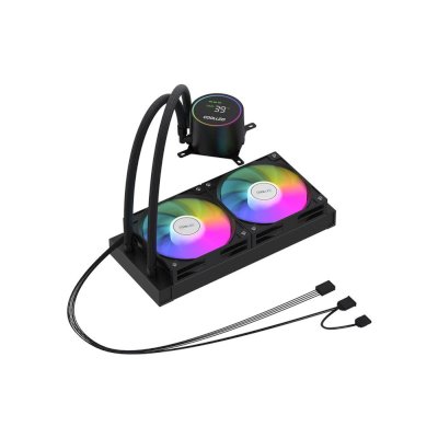 кулер Coolleo ICE Fairy DIG 240 Lite Black