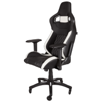 игровое кресло Corsair Gaming T1 Race Black-White