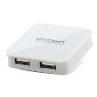 разветвитель USB Crown CMCR-009 White