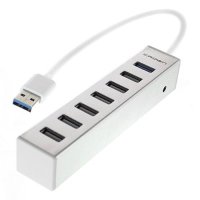 разветвитель USB Crown CMU3-08 Aluminium