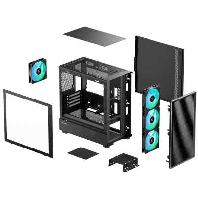 корпус Deepcool CC350 4F Black