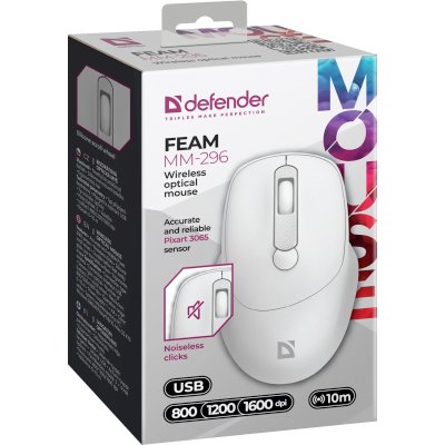 Defender Feam MM-296 White