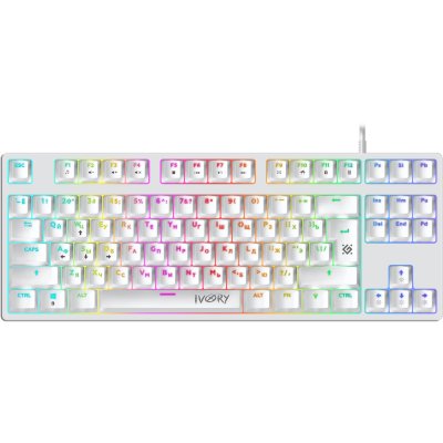 клавиатура Defender Ivory GK-579 White