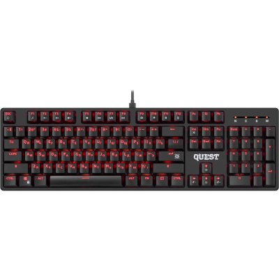 клавиатура Defender Quest GK-596 Black