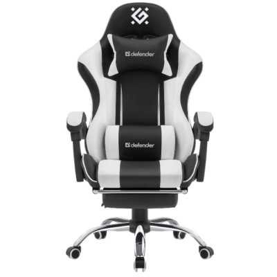 игровое кресло Defender Tios Black-White