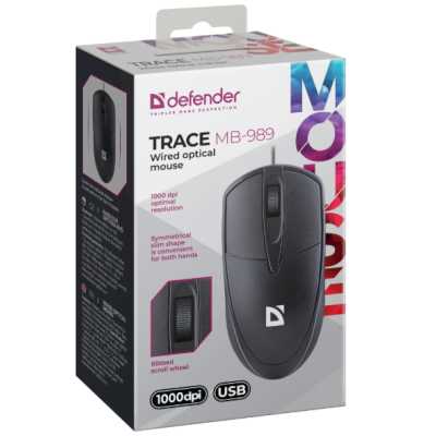 мышь Defender Trace MB-989 Black