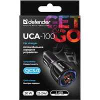автомобильное зарядное устройство Defender UCA-100 83833