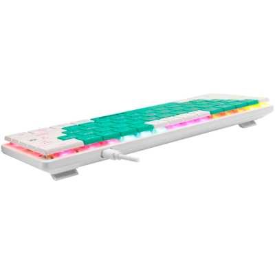 клавиатура Defender Zane GK-089 Green-White 45087