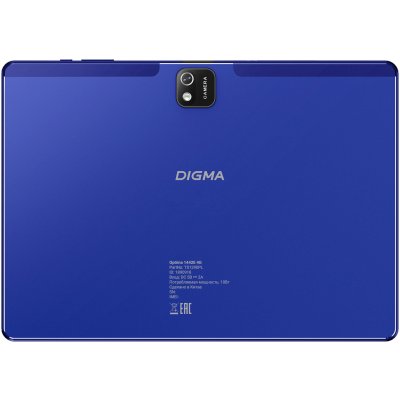 планшет Digma Optima 1442E 4G 4/128GB Dark Blue