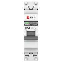 EKF ВА 47-63 1P (C) 4.5kA 50 А mcb4763-1-50C-pro