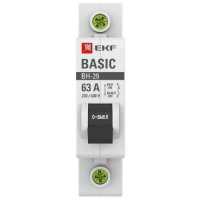 EKF ВН-29 1P 2kA 63 А SL29-1-63-bas