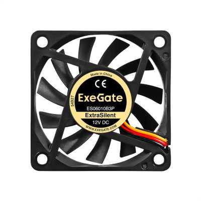ExeGate 12В DC ExtraSilent ES06010B3P EX297026RUS