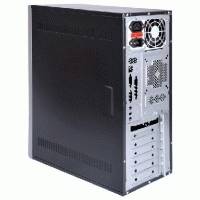 Exegate CP-633 Black-Silver 350W