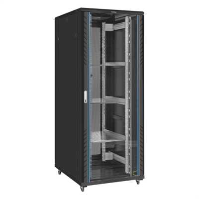 телекоммуникационный шкаф ExeGate EC-FS-42U.800.1000.G.V.BLACK EX300282RUS