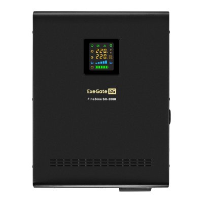 ИБП ExeGate FineSine SX-3000.LCD.AVR.2SH.T