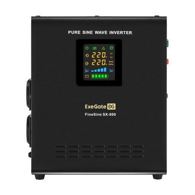 ИБП ExeGate FineSine SX-800.LCD.AVR.2SH