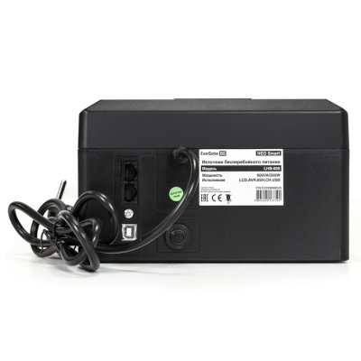 ИБП ExeGate Neo Smart LHB-600.LCD.AVR.8SH.CH.USB