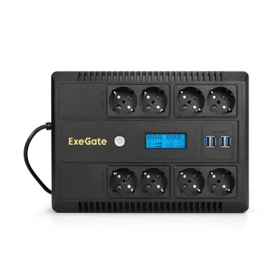 ExeGate Neo Smart LHB-650.LCD.AVR.8SH.CH.RJ.USB EX295013RUS
