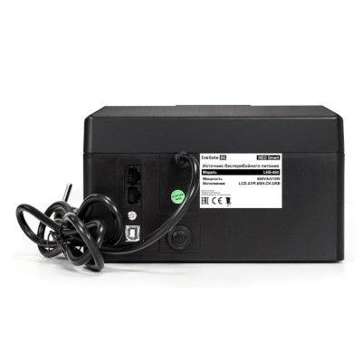 ИБП ExeGate Neo Smart LHB-850.LCD.AVR.8SH.CH.RJ.USB EX295014RUS