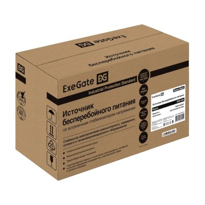 ExeGate Power Back BNB-1000.LED.AVR.2SH.RJ.USB