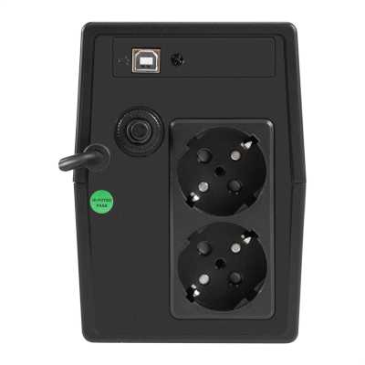 ExeGate Power NB-1000.LED.AVR.2SH.USB EX299493RUS