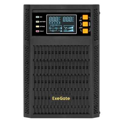 ИБП ExeGate PowerExpert TL-1000.LCD.AVR.2SH.USB.RS232.SNMP EX296947RUS