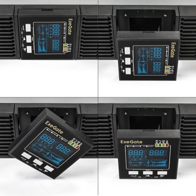 ExeGate PowerExpert ULS-2000.LCD.AVR.1SH.2C13.USB.RS232.SNMP.2U EX293049RUS
