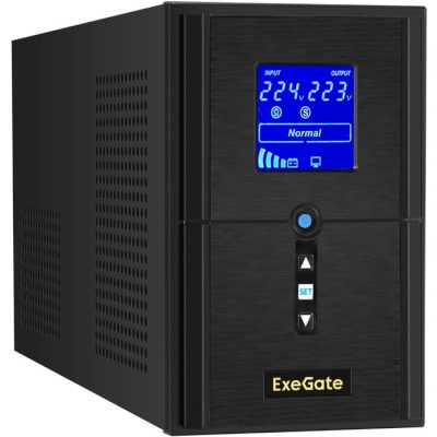 ИБП ExeGate SineTower SN-1000.LCD.AVR.2SH.1C13.USB EX295981RUS