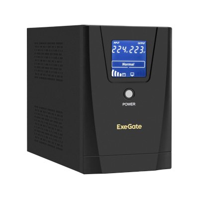 ИБП ExeGate SpecialPro Smart LLB-3000.LCD.AVR.C13.RJ.USB