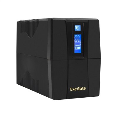 ИБП ExeGate SpecialPro Smart LLB-600.LCD.AVR.2SH.RJ.USB EP285580RUS